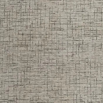 8' X 10' Ivory and Gray Wool Hand Tufted Distressed Area Rug