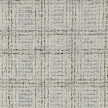 12' X 15' Ivory and Gray Wool Geometric Hand Tufted Area Rug