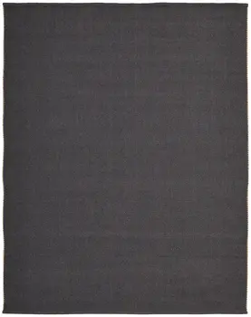 9' X 12' Tan and Gray Hand Woven Area Rug