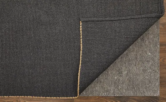 9' X 12' Tan and Gray Hand Woven Area Rug