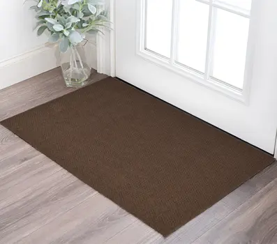 2' X 3' Brown Hand Woven Area Rug