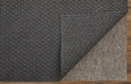 9' X 12' Gray Hand Woven Area Rug