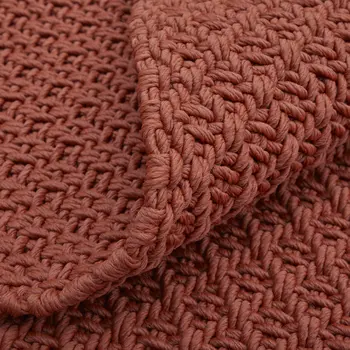 2' X 3' Red Hand Woven Area Rug