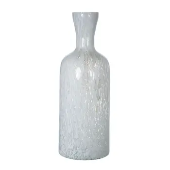 12" Opal Round Glass Table Vase