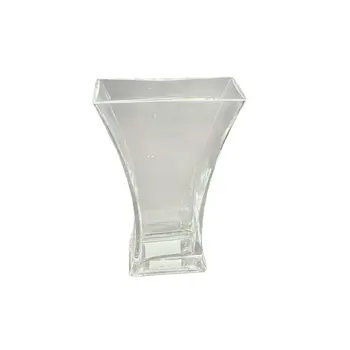 11" Clear Trumpet Lead Free Crystal Table Vase