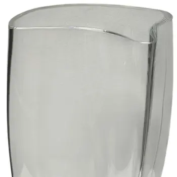 12" Clear Lead Free Crystal Table Vase