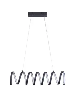 Black Metal LED Chandelier