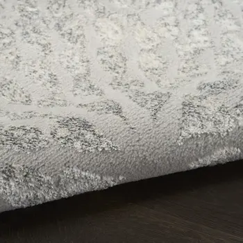 4' X 6' Gray Abstract Area Rug