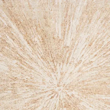 4' X 6' Ivory Abstract Area Rug