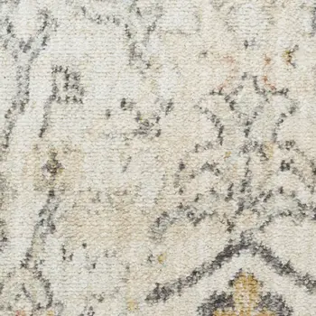 4' X 6' Gray Abstract Area Rug