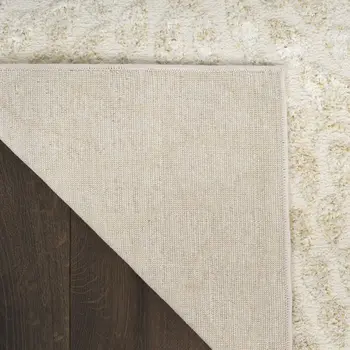 5' X 7' Ivory Abstract Area Rug