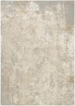 5' X 7' Gray Abstract Area Rug