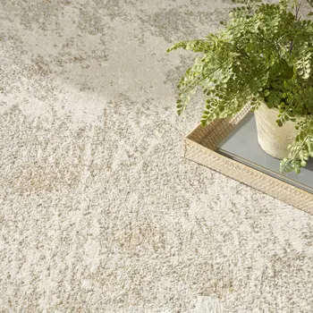 5' X 7' Gray Abstract Area Rug