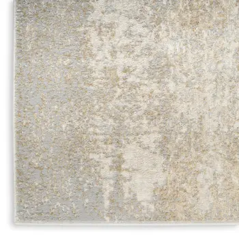 5' X 7' Gray Abstract Area Rug