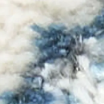 8' X 10' Blue Abstract Area Rug