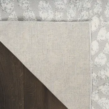 8' X 10' Gray Abstract Area Rug