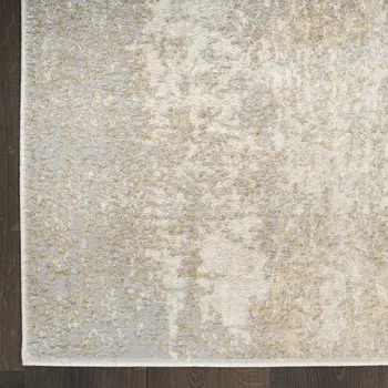 8' X 10' Gray Abstract Area Rug