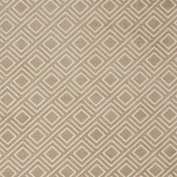 8' X 10' Brown Geometric Area Rug