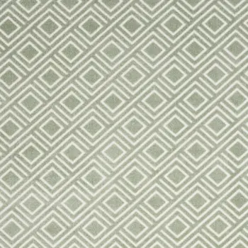 8' X 10' Green Geometric Area Rug