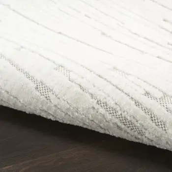 8' X 10' Ivory Geometric Area Rug