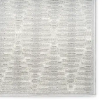 8' X 10' Gray Geometric Area Rug