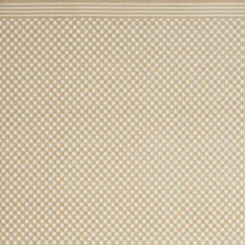 8' X 10' Tan Geometric Area Rug