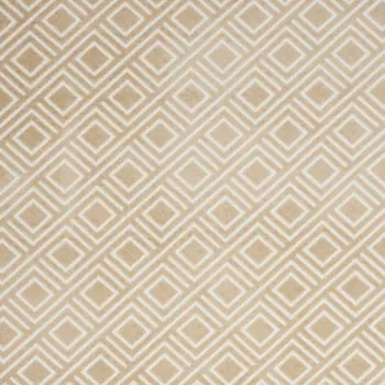 8' X 10' Tan Geometric Area Rug