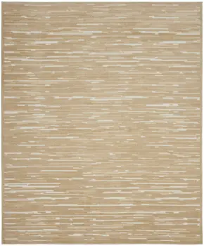 8' X 10' Tan Geometric Area Rug