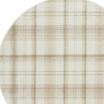 9' X 12' Beige Geometric Area Rug