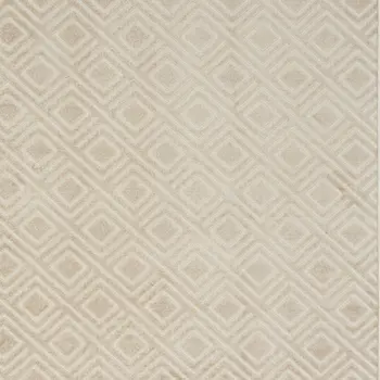 9' X 12' Beige Geometric Area Rug