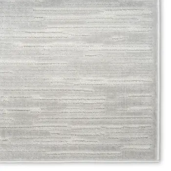 9' X 12' Gray Geometric Area Rug