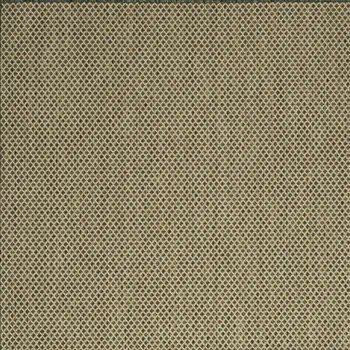 5' X 7' Green And Taupe Geometric Indoor Outdoor Area Rug