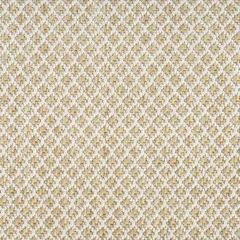 5' X 7' Natural And Ivory Geometric Indoor Outdoor Area Rug