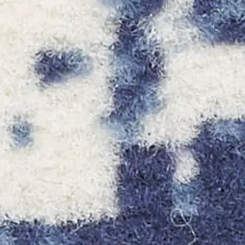 6' X 9' Blue Abstract Power Loom Area Rug