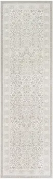 7' X 10' Blue Abstract Power Loom Area Rug
