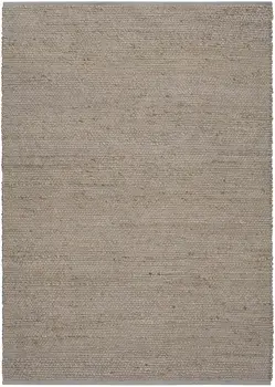 5' X 7' Gray Jute Hand Woven Area Rug