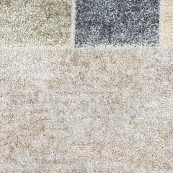 8' X 10' Ivory Pink And Black Geometric Flatweave Area Rug
