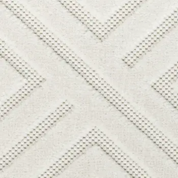4' X 6' Sage Wool Geometric Area Rug