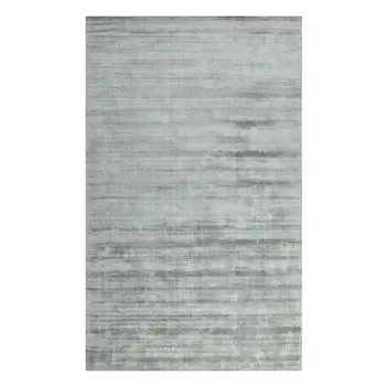 10' X 14' Silver And Gray Abstract Hand Woven Area Rug
