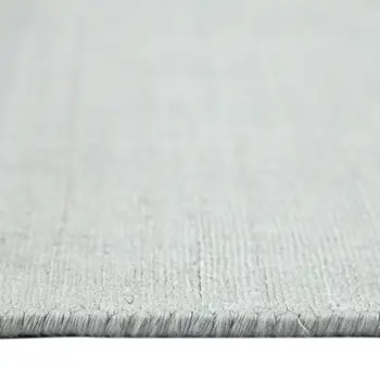 10' X 14' Silver And Gray Abstract Hand Woven Area Rug