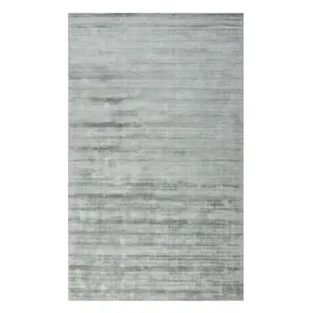 10' X 14' Silver And Gray Abstract Hand Woven Area Rug