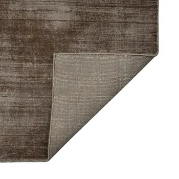 4' X 6' Brown And Gray Abstract Hand Woven Area Rug