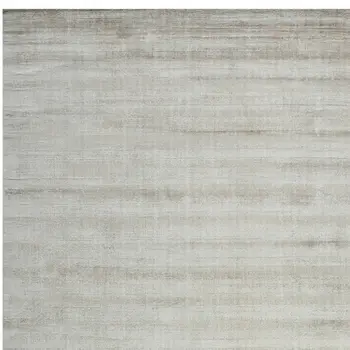 4' X 6' Ivory And Gray Abstract Hand Woven Area Rug