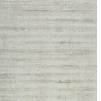 9' X 12' Ivory And Gray Abstract Hand Woven Area Rug