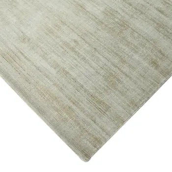 5' X 8' Sand And Ivory Abstract Hand Woven Area Rug