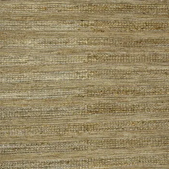 5' X 8' Brown And Beige Jute Striped Flatweave Handmade Area Rug