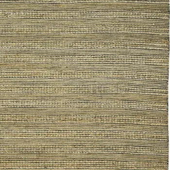 3' X 5' Dark Gray Brown And Beige Jute Striped Flatweave Handmade Area Rug