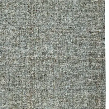 2' X 3' Light Blue And Gray Wool Abstract Hand Tufted Area Rug