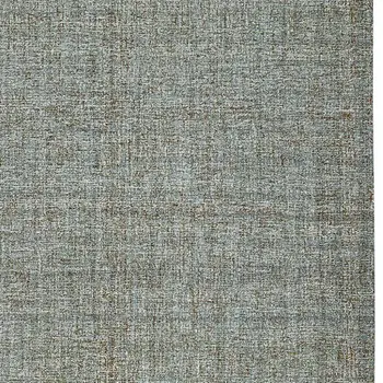 8' X 10' Light Blue And Gray Wool Abstract Hand Tufted Area Rug