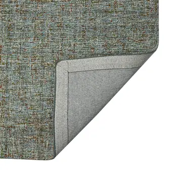 9' X 12' Light Blue And Gray Wool Abstract Hand Tufted Area Rug